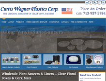 Tablet Screenshot of cwplastics.com